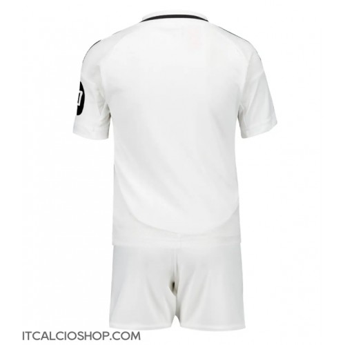 Real Madrid Prima Maglia Bambino 2024-25 Manica Corta (+ Pantaloni corti)